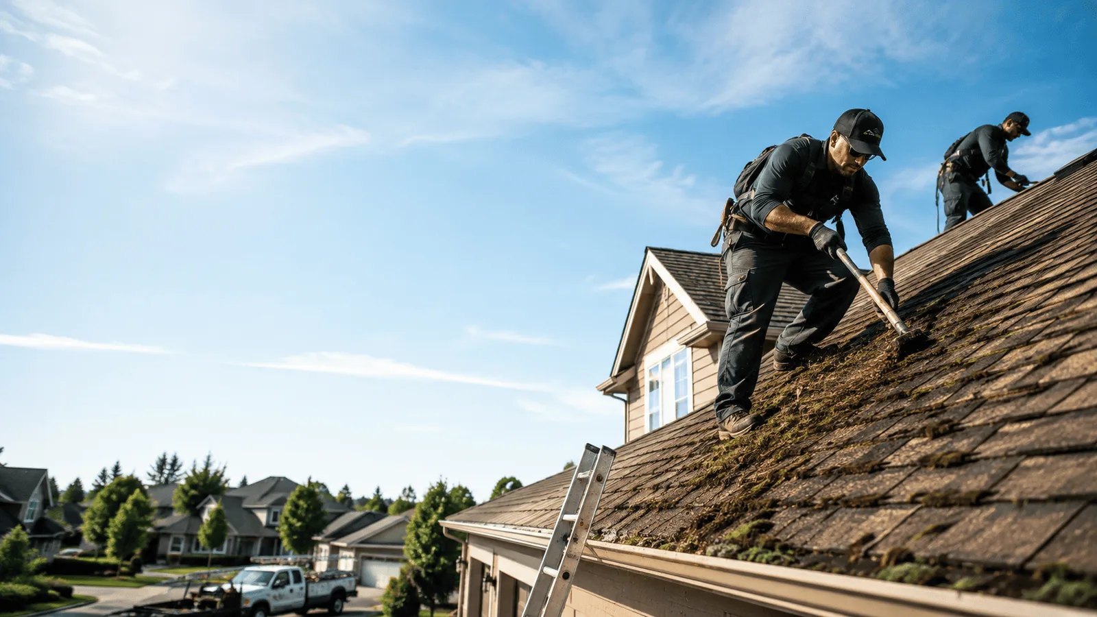 Roof Moss Removal in Spencer, NC near me